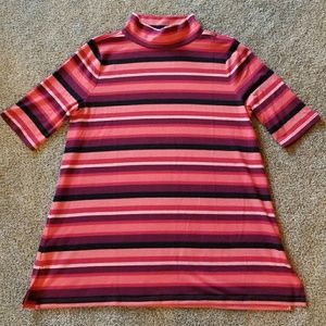 LOFT flowy striped top